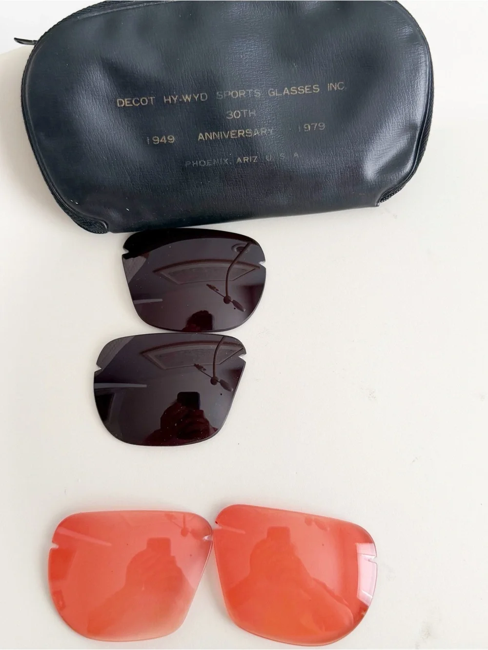 Decot vintage rimless designer sunglasses